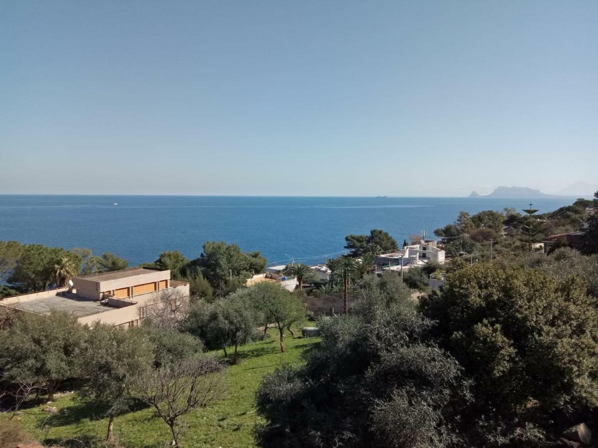 Apartmán Casa Vela Bianca Mondello Addaura Palermo Exteriér fotografie